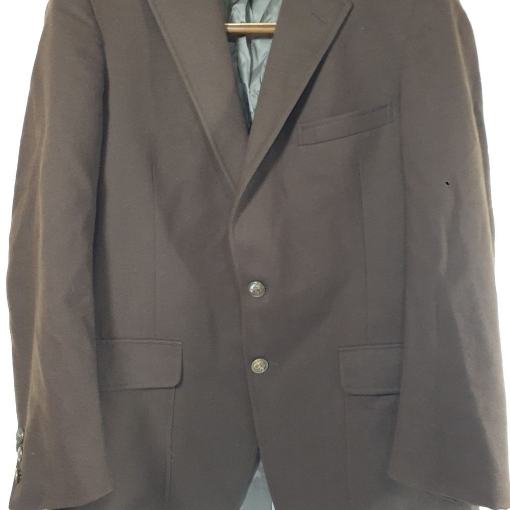 Austin Reed of Regent Street Mens brown Blazer 42 Sports Coat Jacket